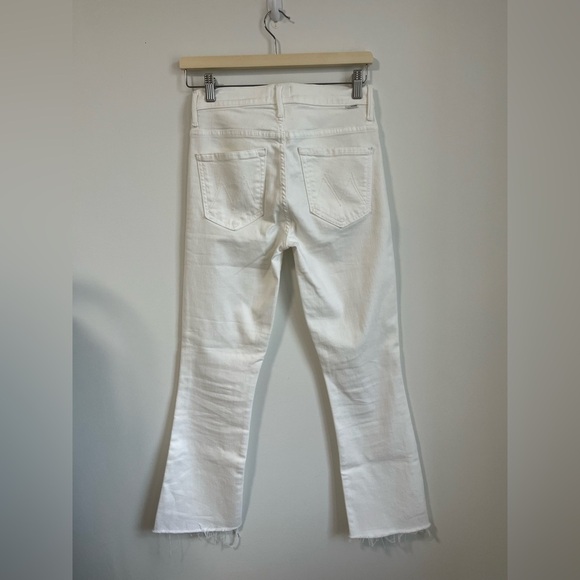 MOTHER Insider Crop Step Fray Jeans in Fairest of Them All - Picture 6 of 9